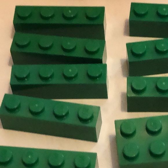 Green Legos Green LEGO Bricks 90s Green Assorted Legos #1 - Picture 4 of 13